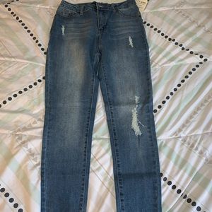 Medium wash jeans